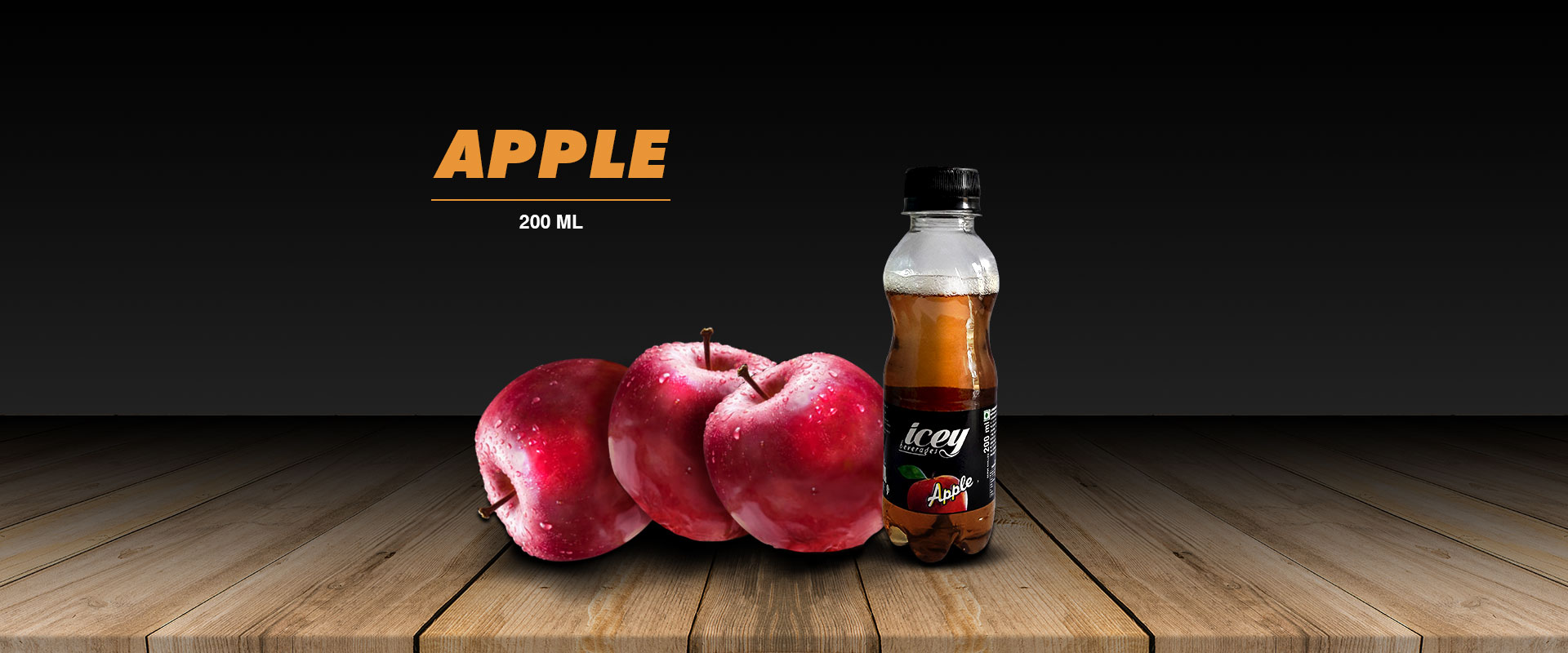 icey apple 200 ml - icey beverages